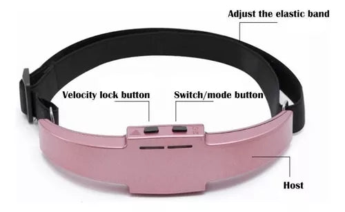 Masajeador recargable de cabeza / frente